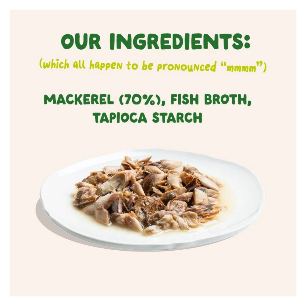 Edgard & Cooper kattefilet makrel i bouillon 70 g